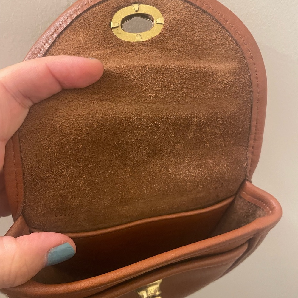 Vintage Coach Mini Belt Bag Crossbody Purse - Picture 11 of 12